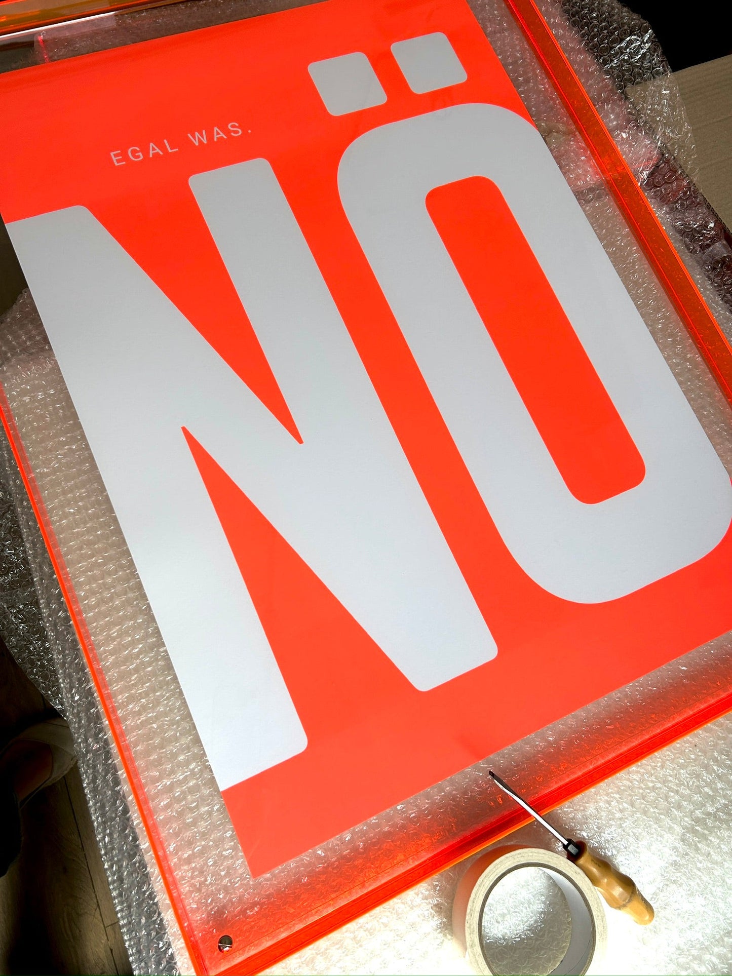 NEON Poster 50x70 cm