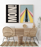 Typo Poster "MOIN"