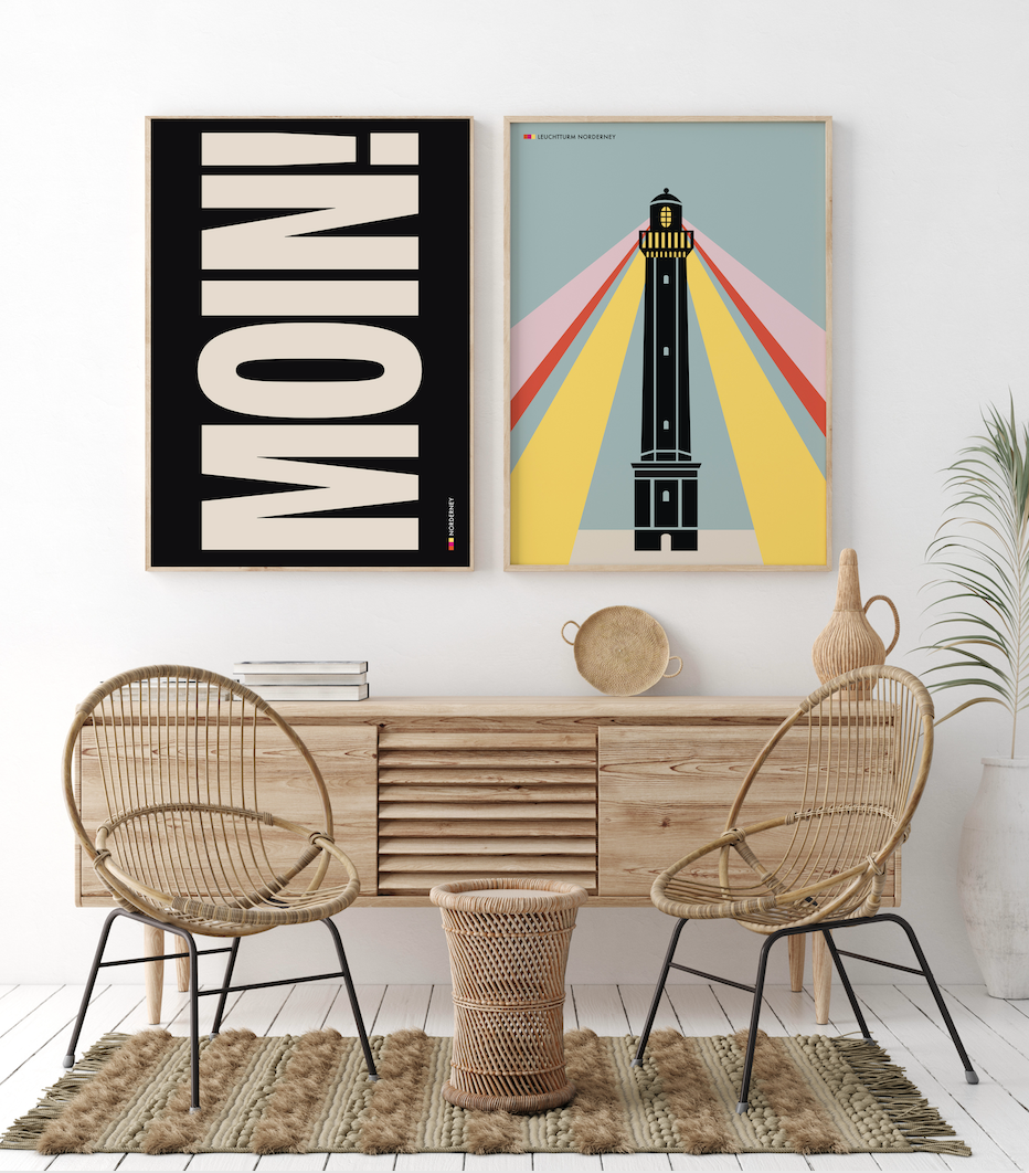 Typo Poster "MOIN"