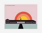 Retro Poster "Conversationshaus"