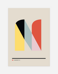 Retro Poster "N"