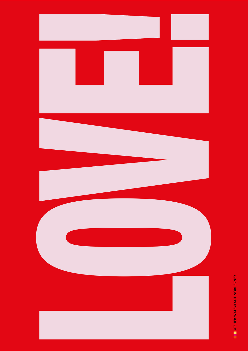 Typo Poster "LOVE"