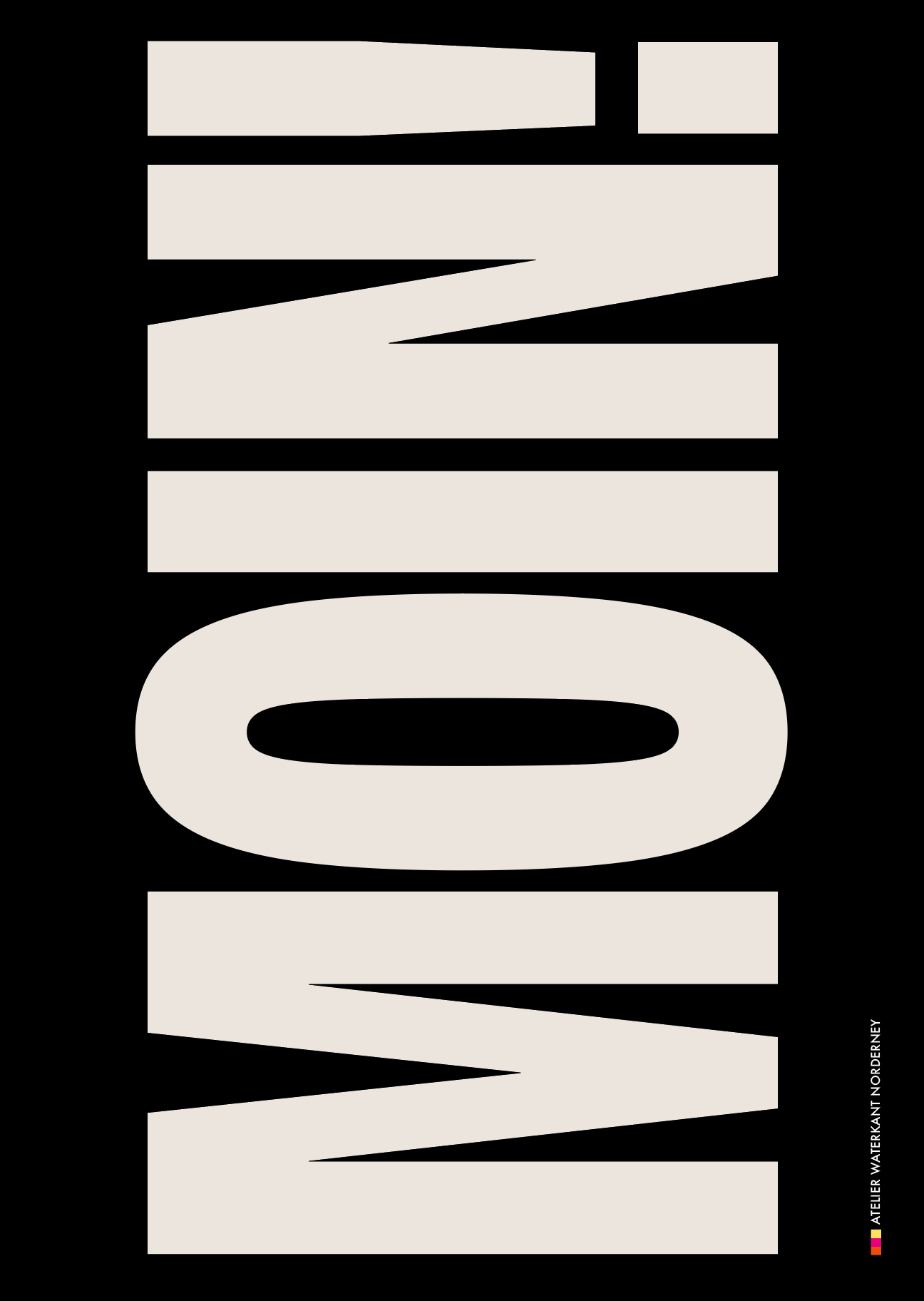 Typo Poster "MOIN"
