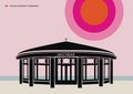 Retro Poster "Milchbar" Norderney