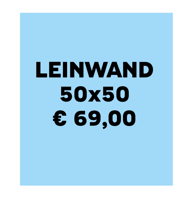 Leinwand 50x50 div. Motive