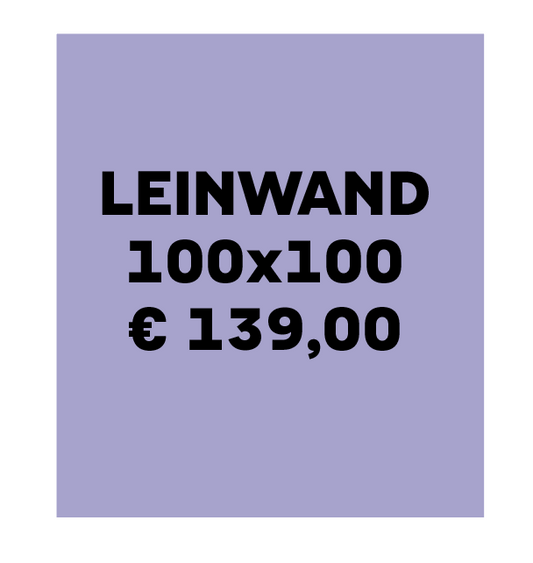 Leinwand 100x100 div. Motive