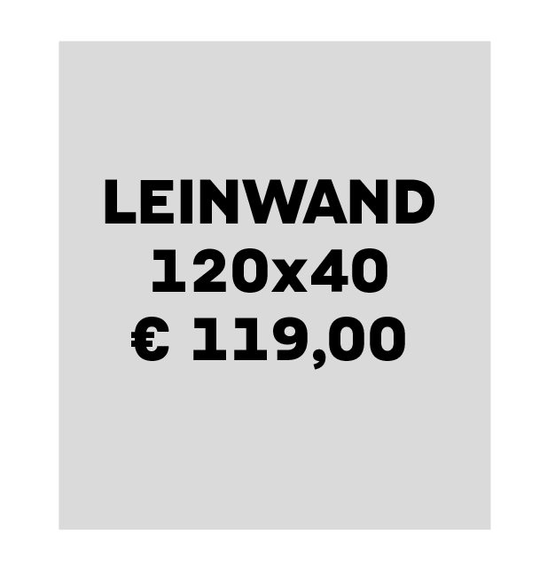 Leinwand 120x40 div. Motive