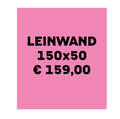 Leinwand 150x50 div. Motive