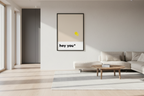 hey you* Sand-Gelb | Grafic Colours