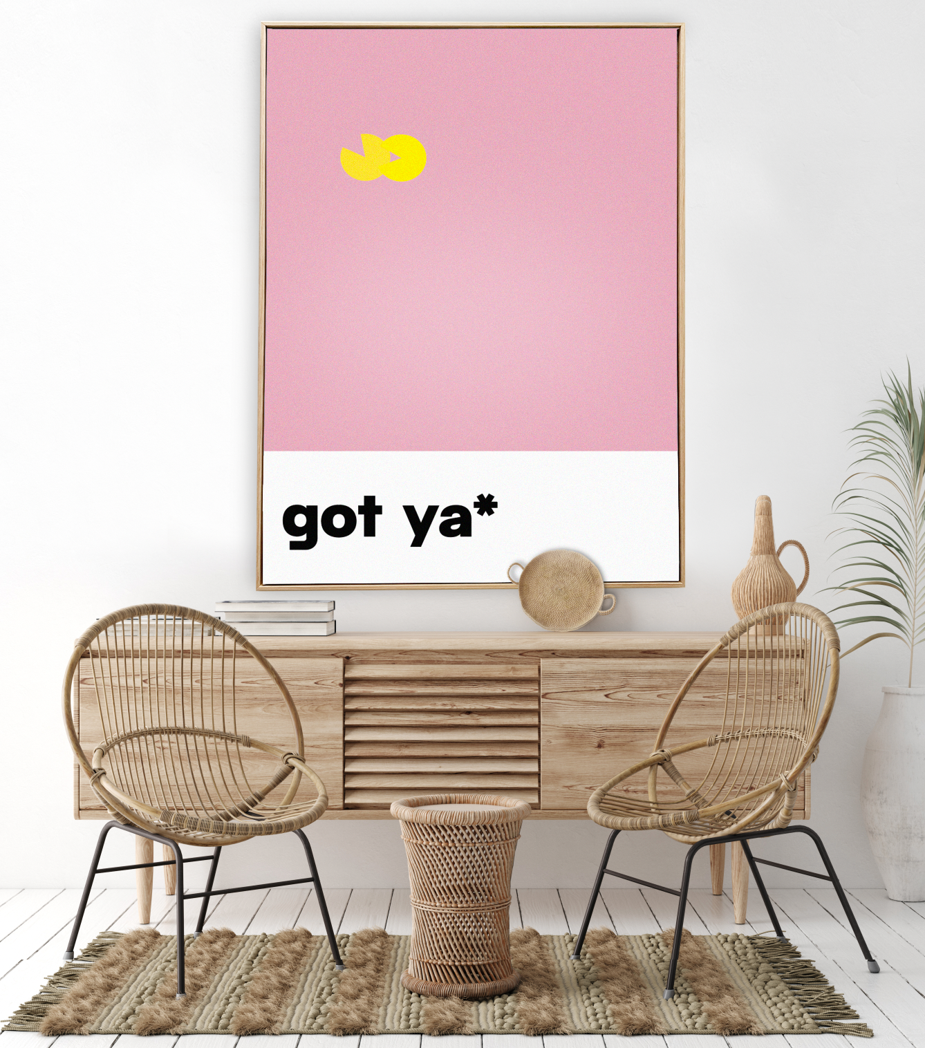 got ya* Rosa-Gelb | Typografic Colours