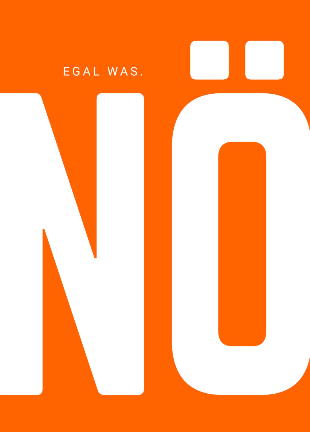 NEON NÖ Poster 50x70 cm