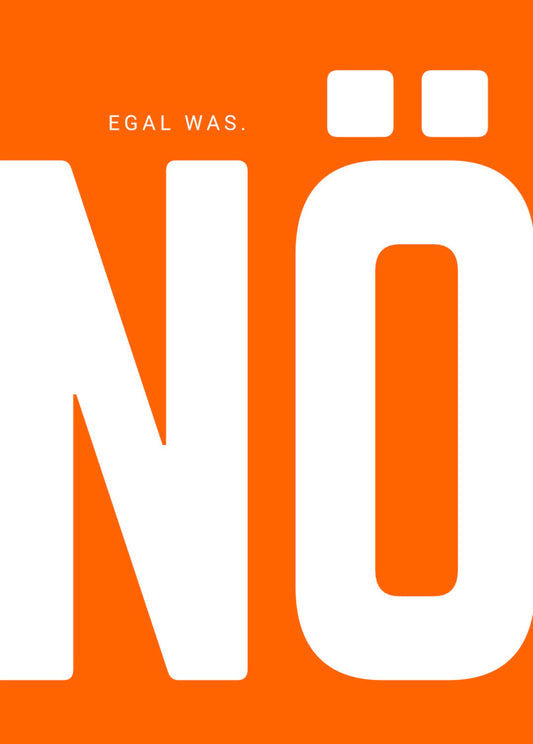 NEON Poster NÖ 50x70 cm