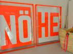 NEON NÖ Poster 50x70 cm