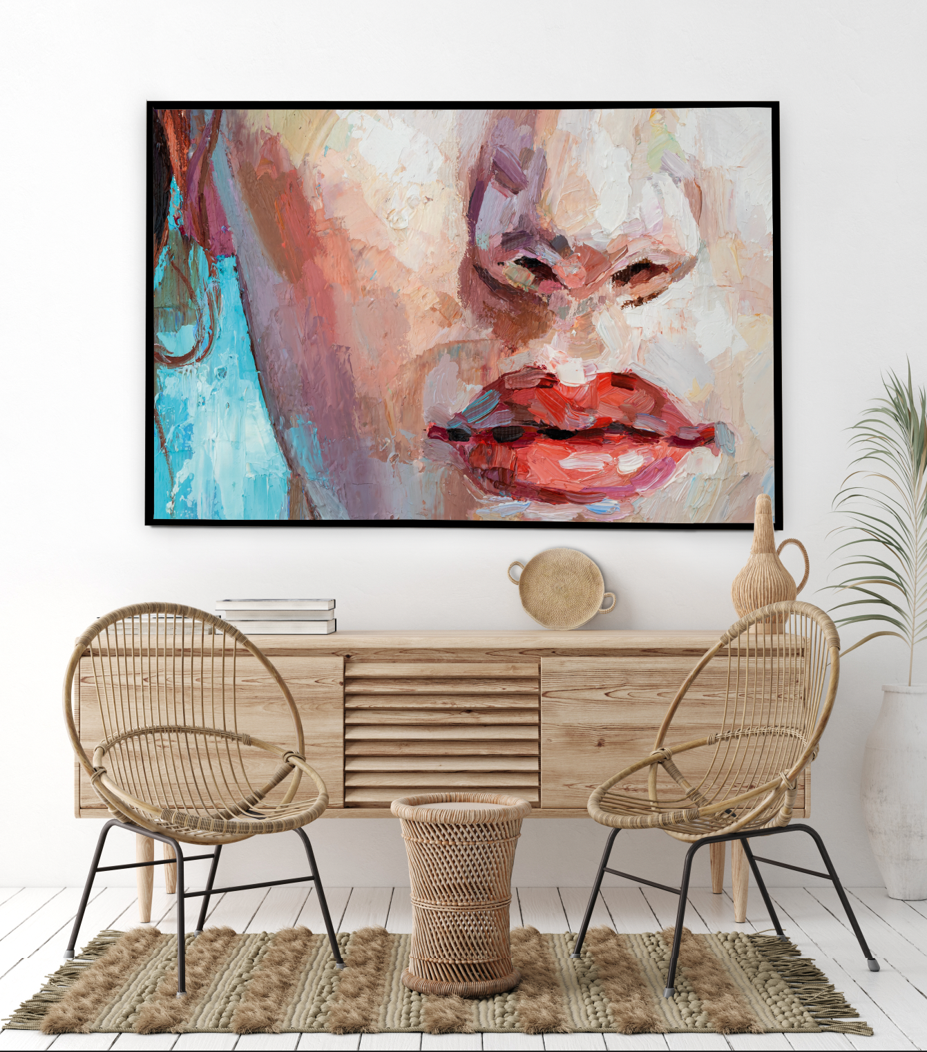 Portrait of a Girl | Kiss me