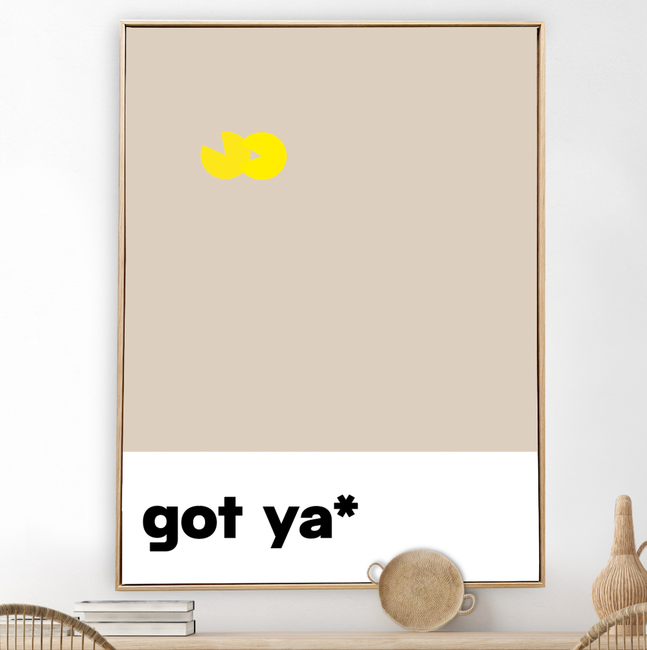 got ya* Sand-Gelb | Typografic Colours