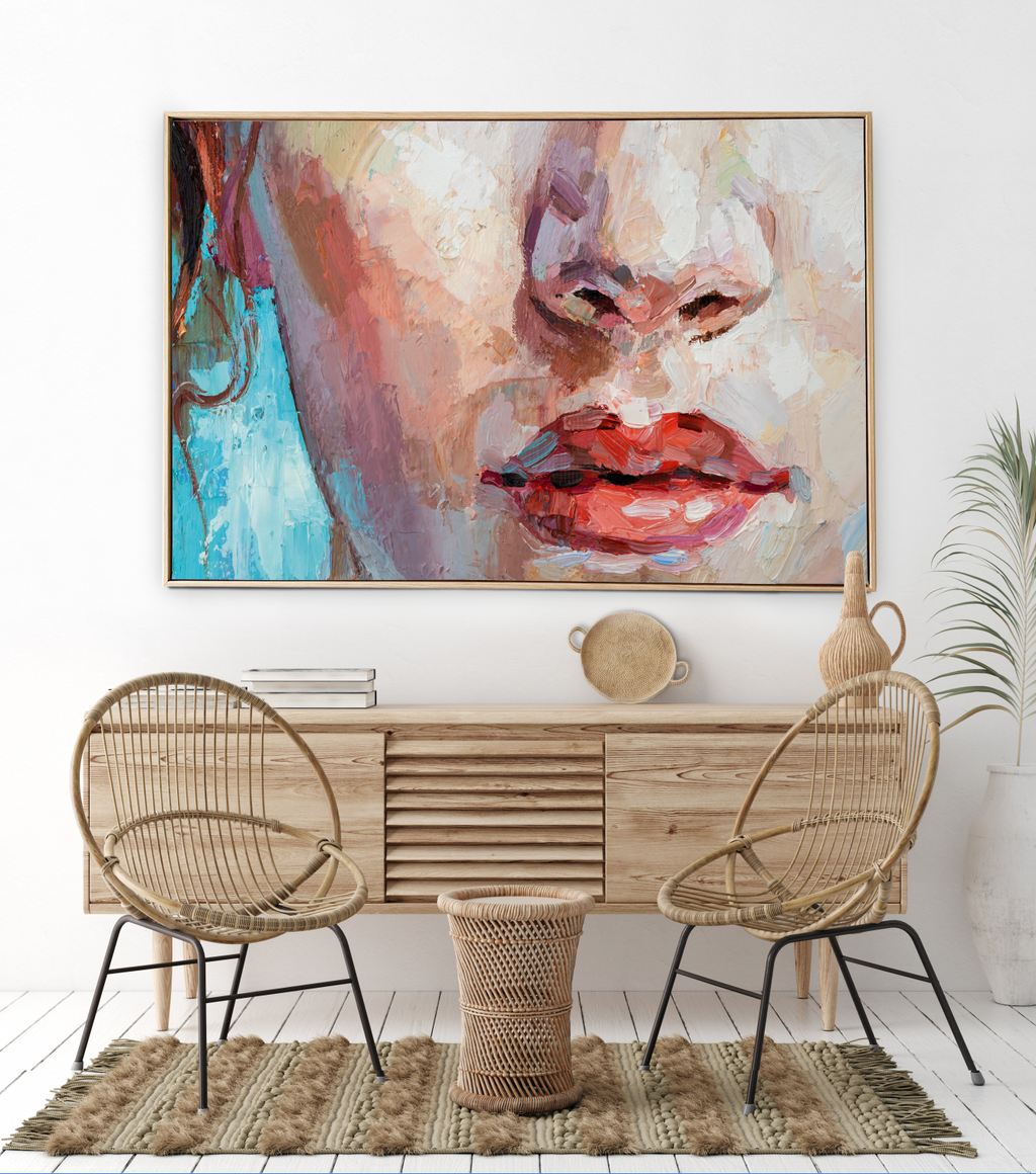 Portrait of a Girl | Kiss me