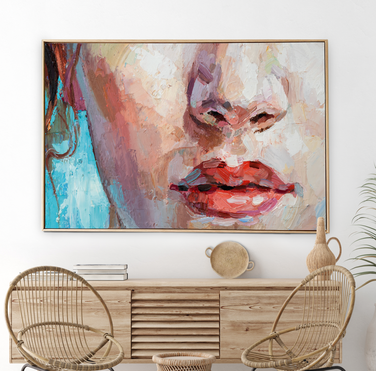 Portrait of a Girl | Kiss me