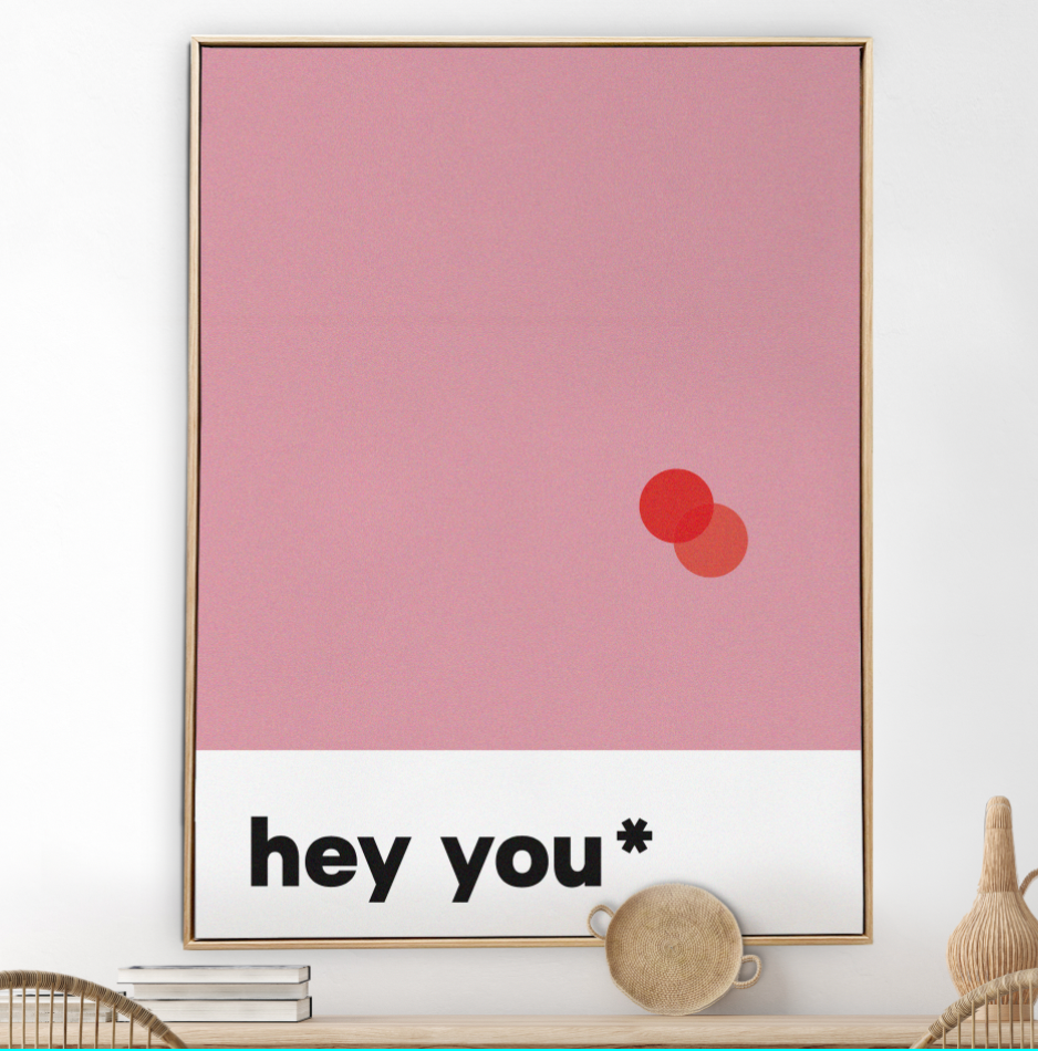 hey you* Rosa-Rot | Grafic Colours