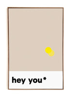 hey you* Sand-Gelb | Grafic Colours