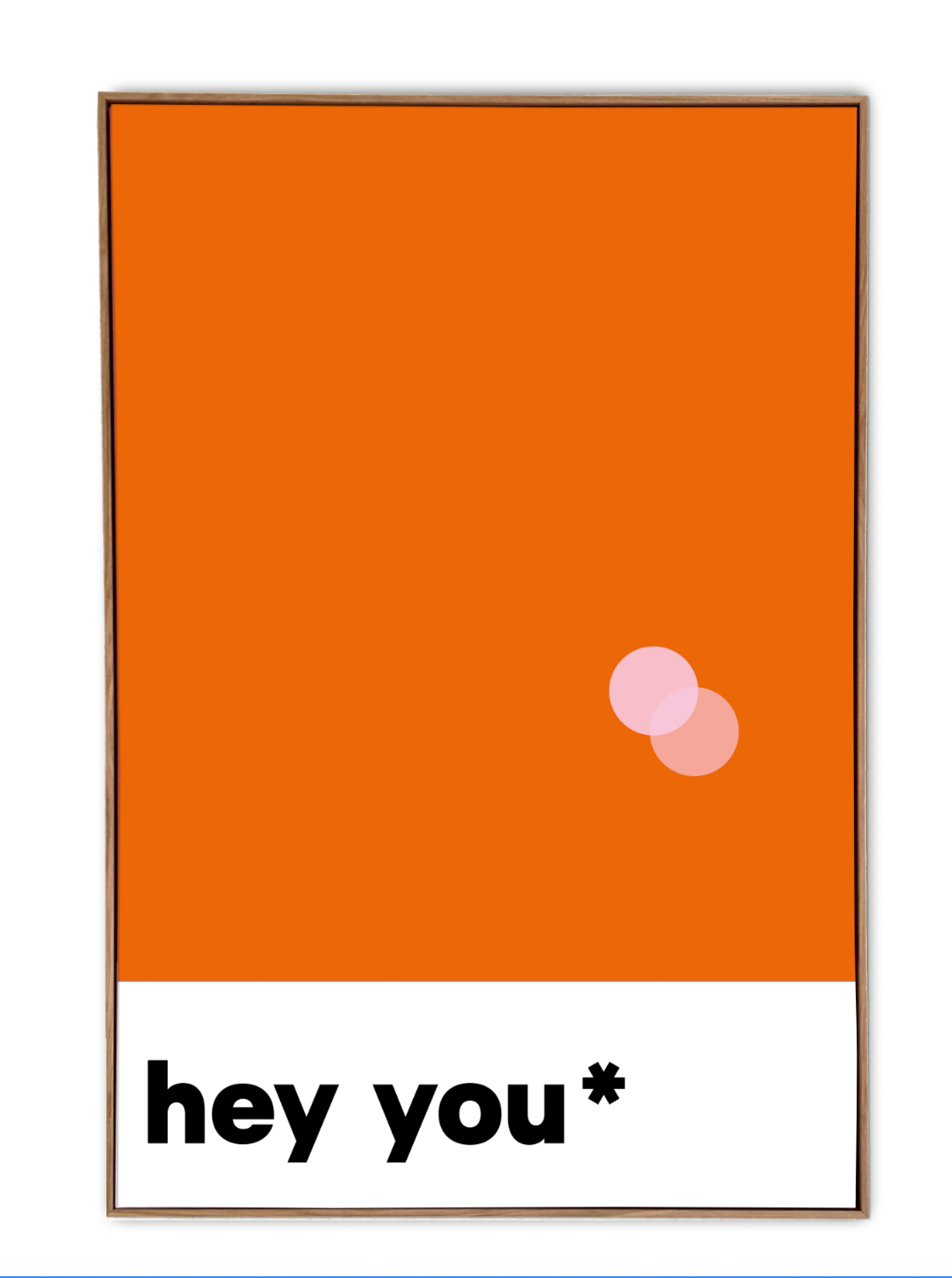 hey you* Orange-Rosa | Grafic Colours